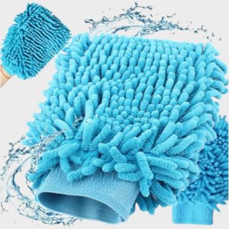 Autómosó kesztyű mikroszálas