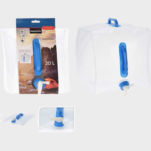 Kemping kanna csapos 20L ,,összecsukható,,