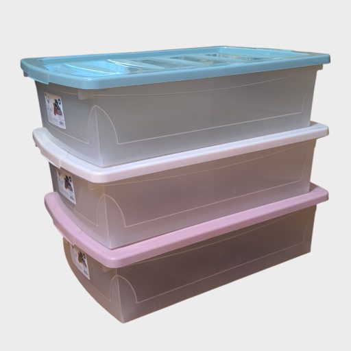 Tárolódoboz ,,ágy alatti gurulós,, 30L