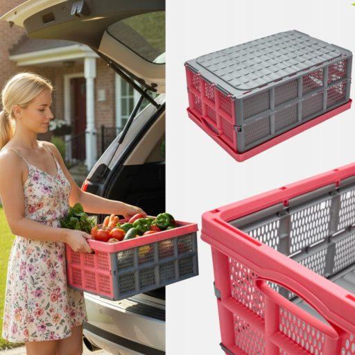 Összecsukható tároló rekesz