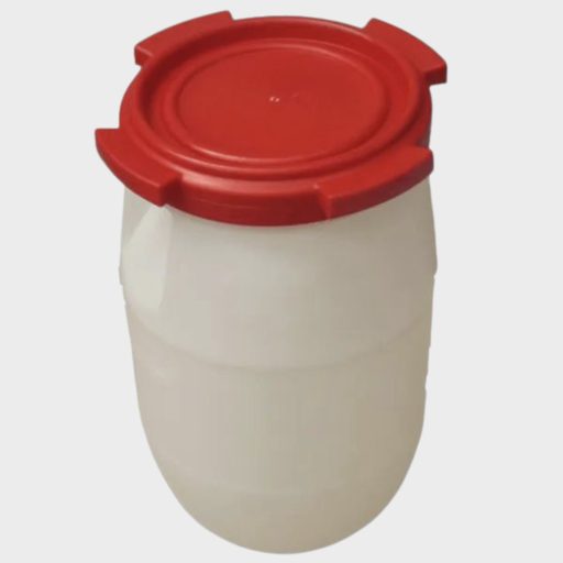 Hordó csavaros fedelű 60L-es 