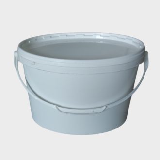 Füles vödör tetővel 5,5L ovális (Újszerű)