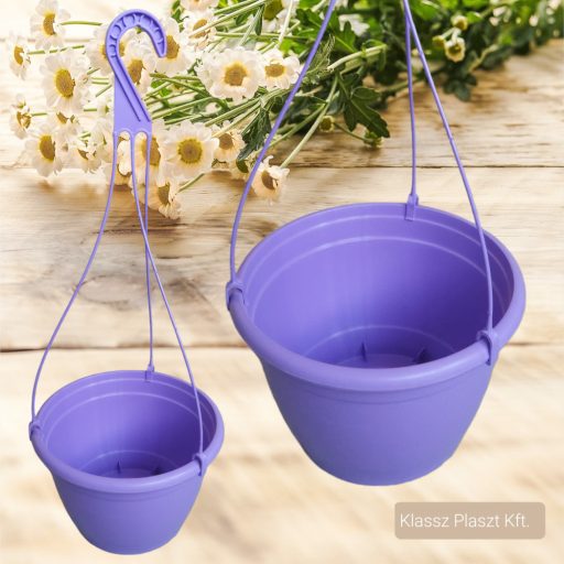 Akasztós virágkaspó 23cm