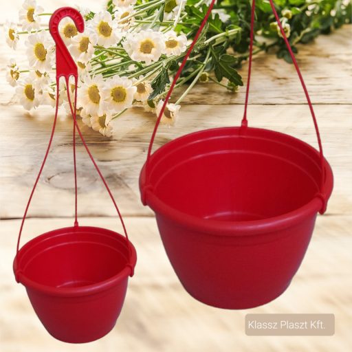 Akasztós virágkaspó 23cm