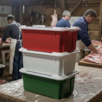 Fedeles műanyag láda