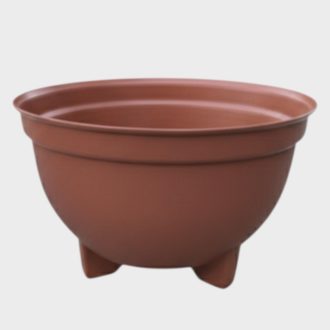 Kaspó / virágtál 3 lábú 28cm