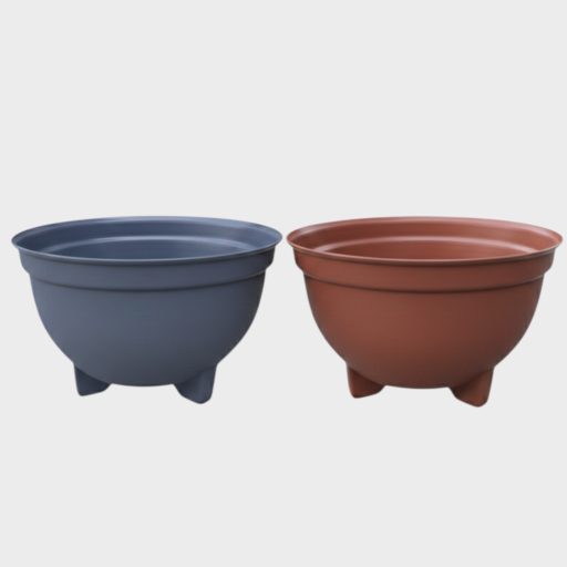 Kaspó / virágtál 3 lábú 22cm
