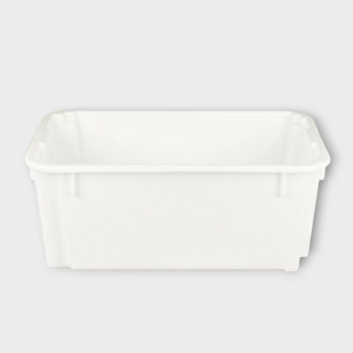 Húsos láda II. osztályú fehér ( szüretelő láda )