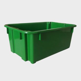 Húsos láda II. osztályú zöld (szüretelő láda)