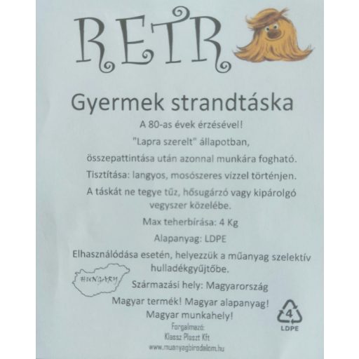 "Retro" táska ,,kicsi,,